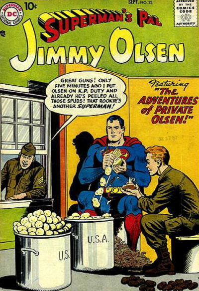Superman's Pal, Jimmy Olsen #23 cover