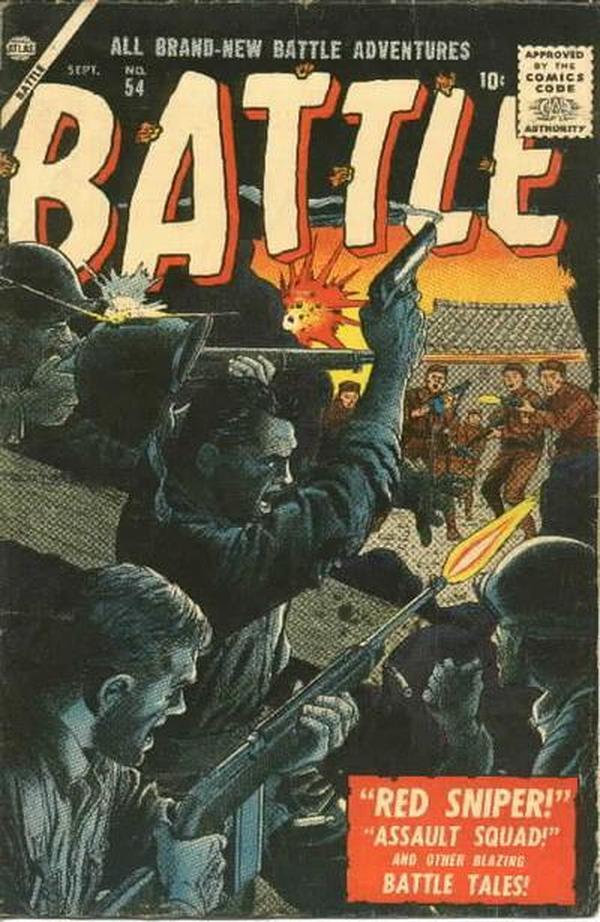Battle #54 cover