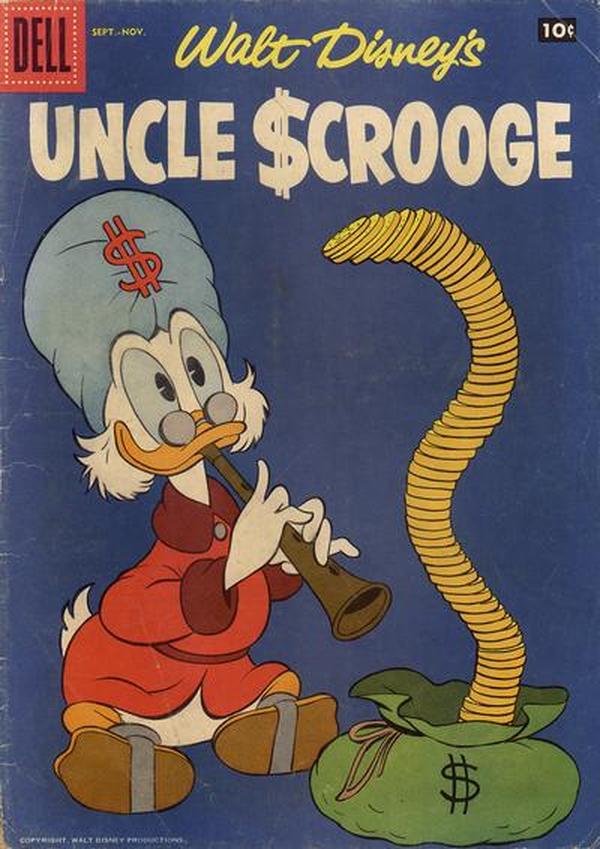 Walt Disney's Uncle Scrooge #19 cover