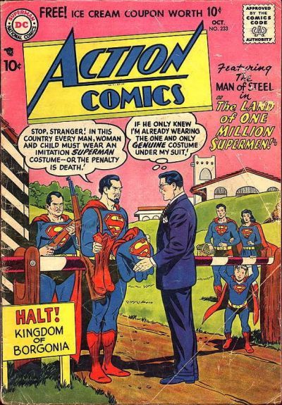 Action Comics #233 cover
