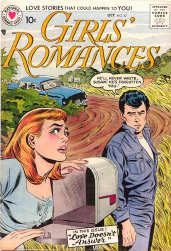 Girls' Romances #47 cover