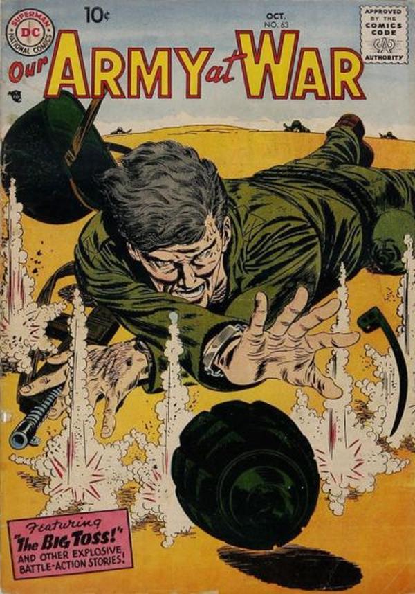 Our Army at War #63 cover