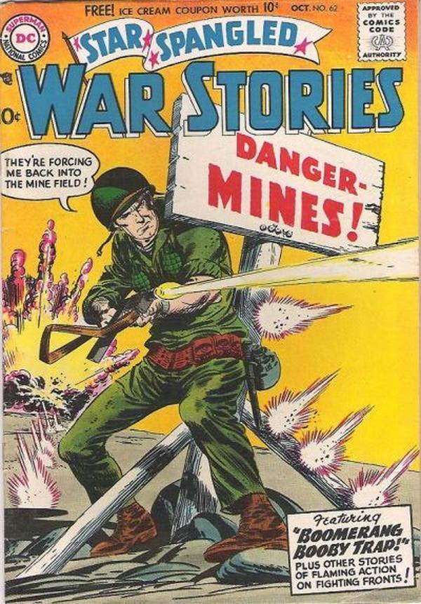 Star Spangled War Stories #62 cover
