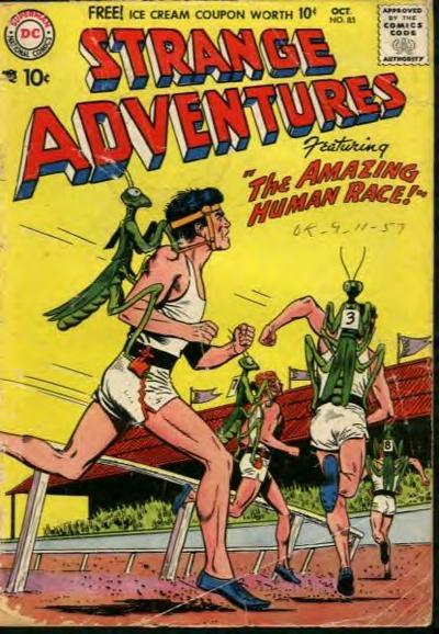 Strange Adventures #85 cover