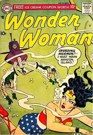 Wonder Woman #93 cover