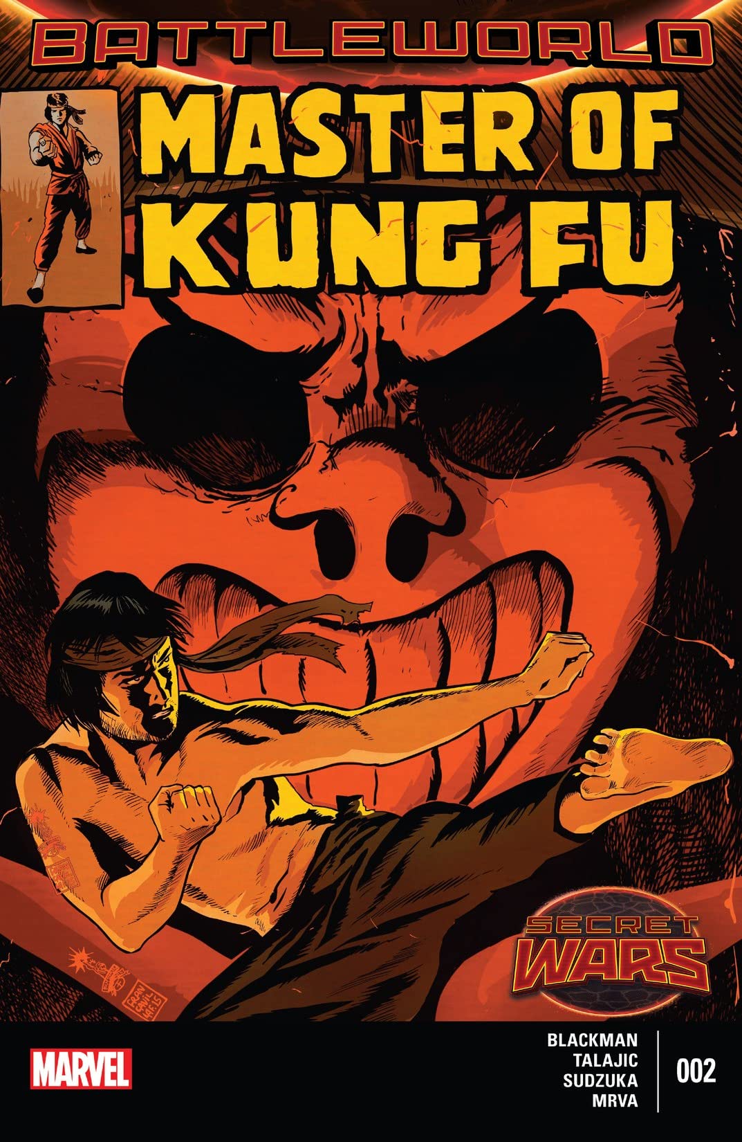 Master of Kung Fu #2 cover