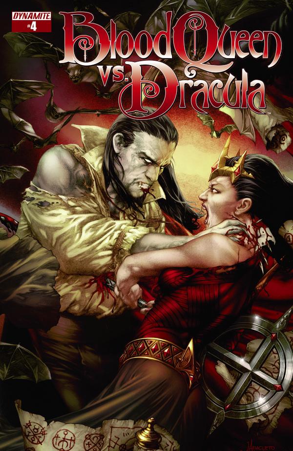 Blood Queen vs. Dracula #4 cover