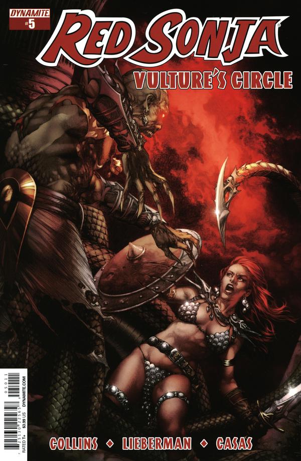 Red Sonja: Vulture's Circle #5 cover