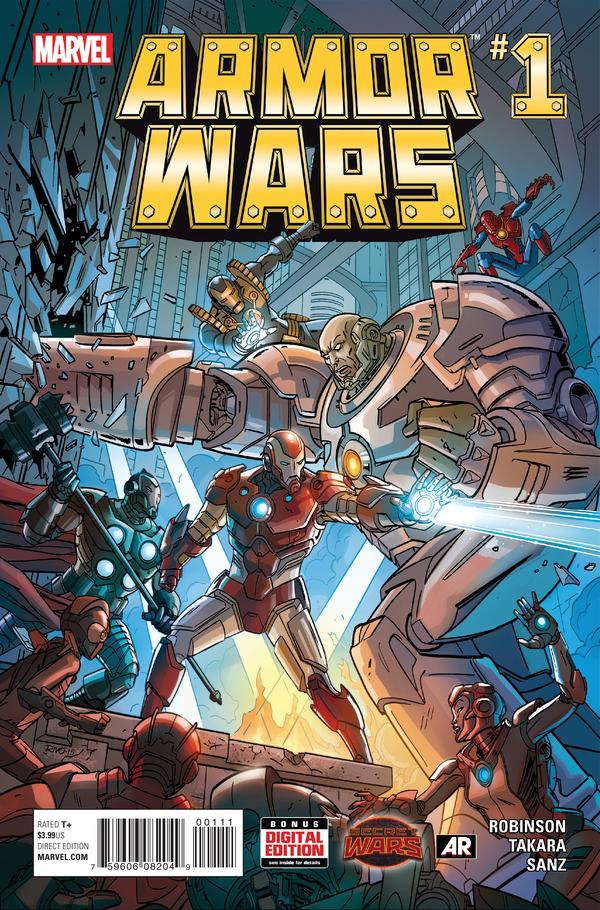 Armor Wars #1 cover