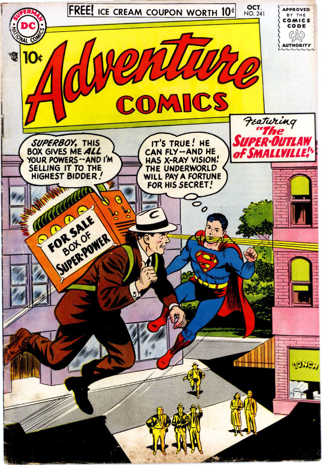 Adventure Comics #241 cover