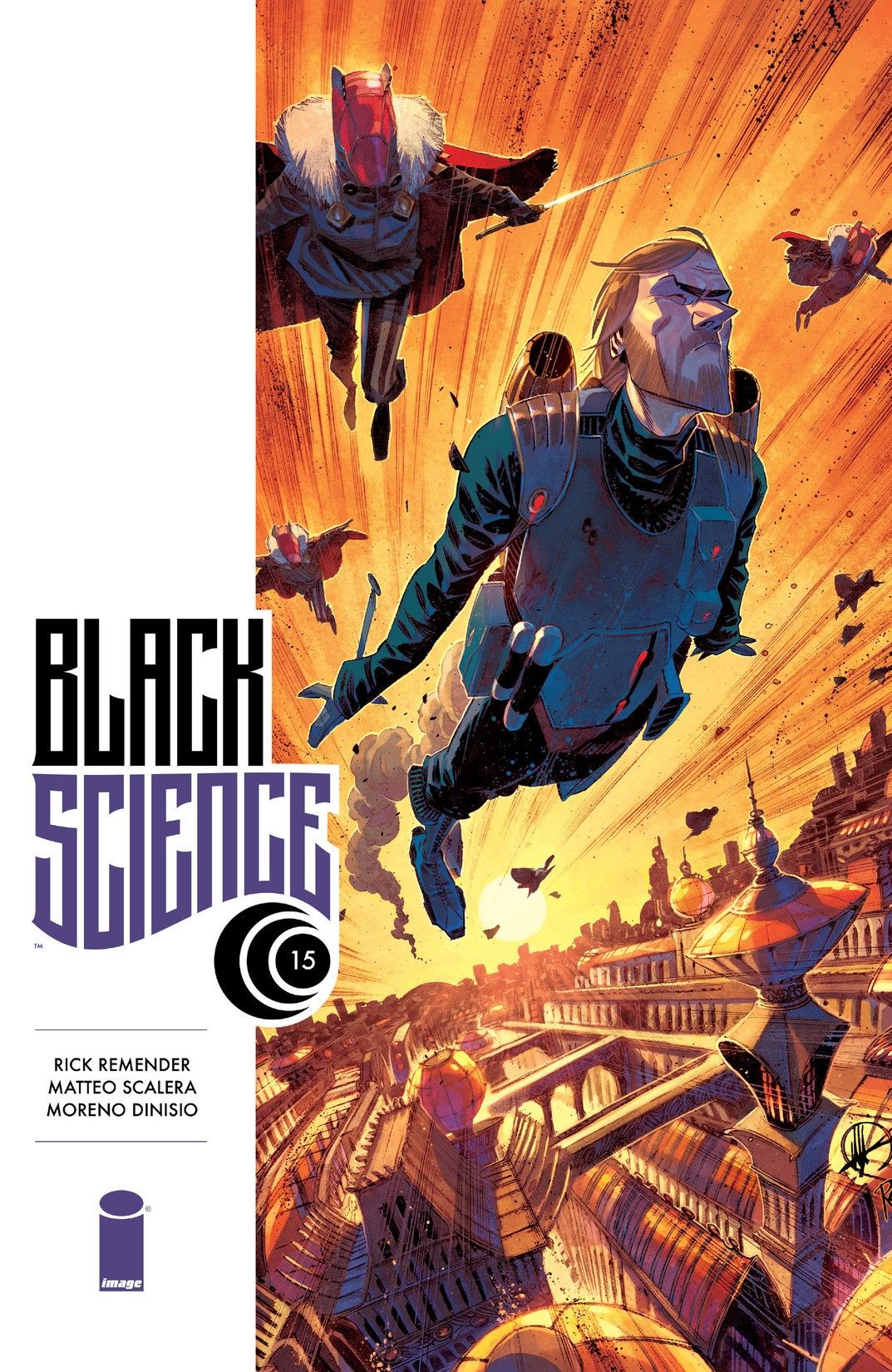 Black Science #15 cover