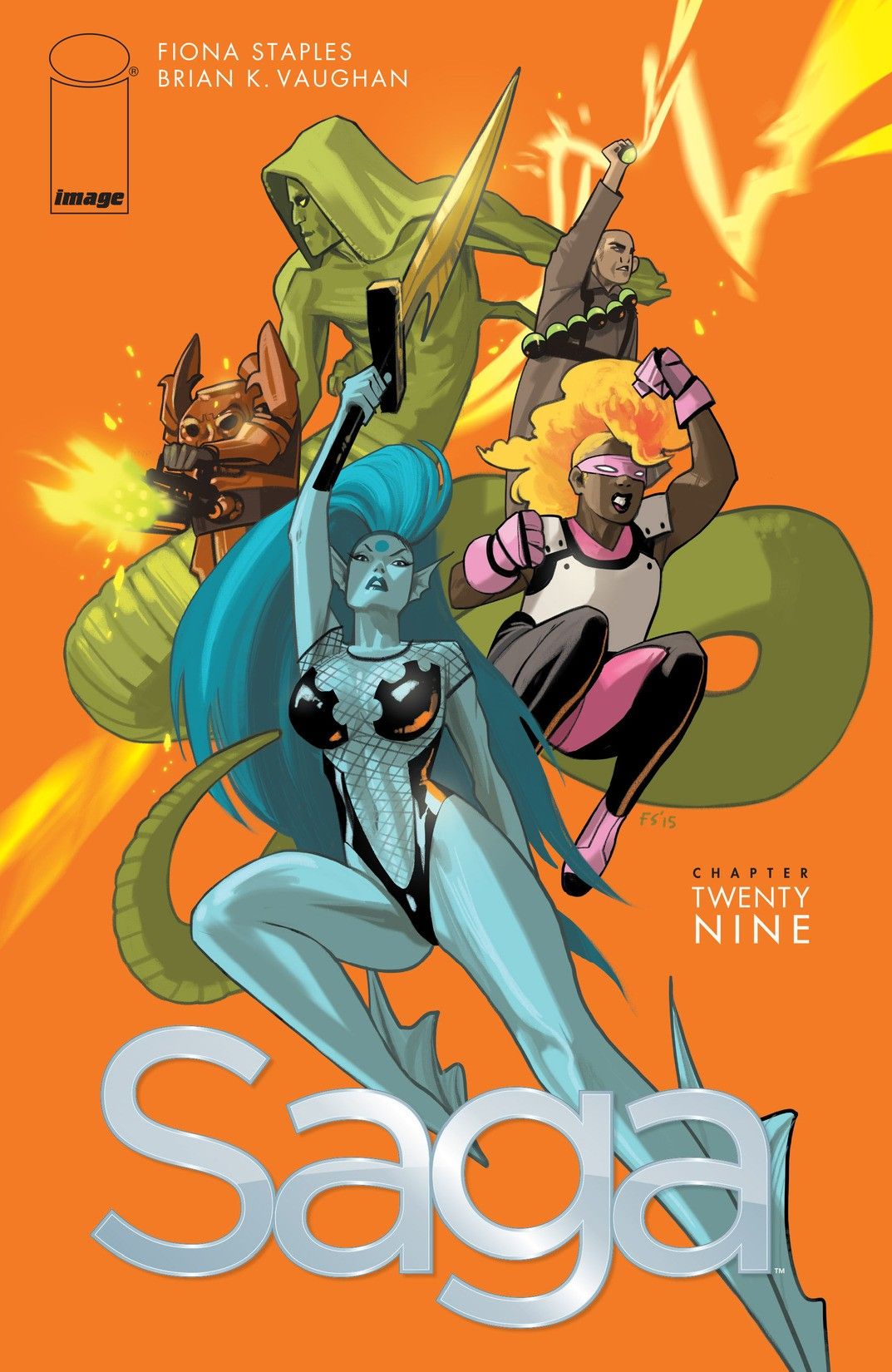 Saga #29 cover