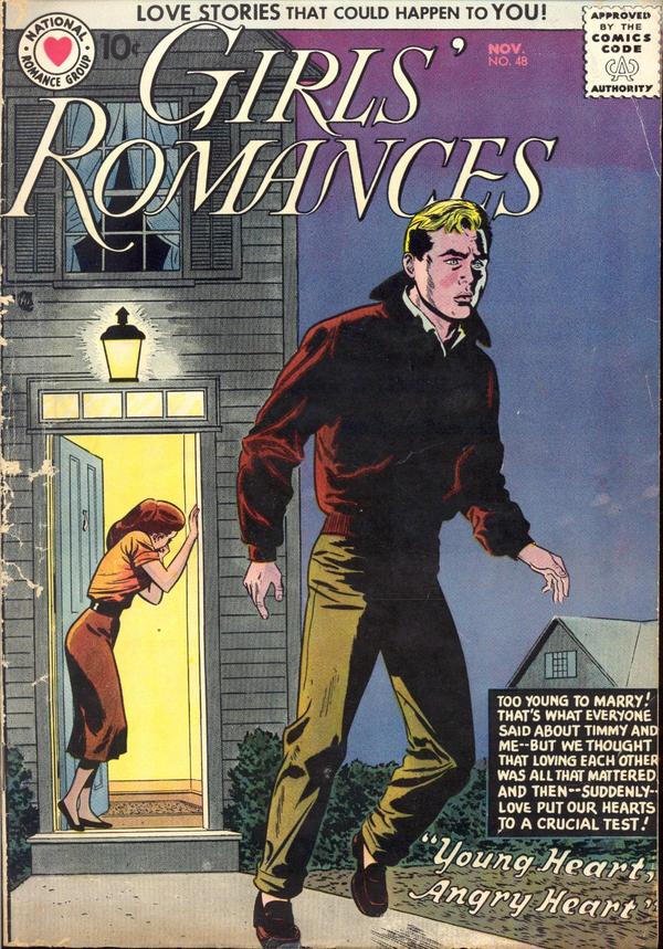 Girls' Romances #48 cover