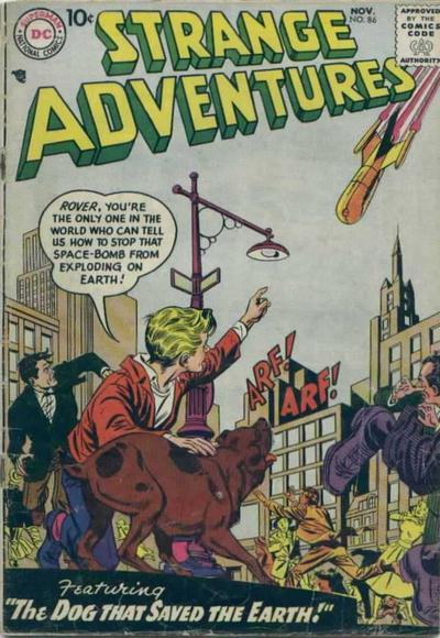 Strange Adventures #86 cover