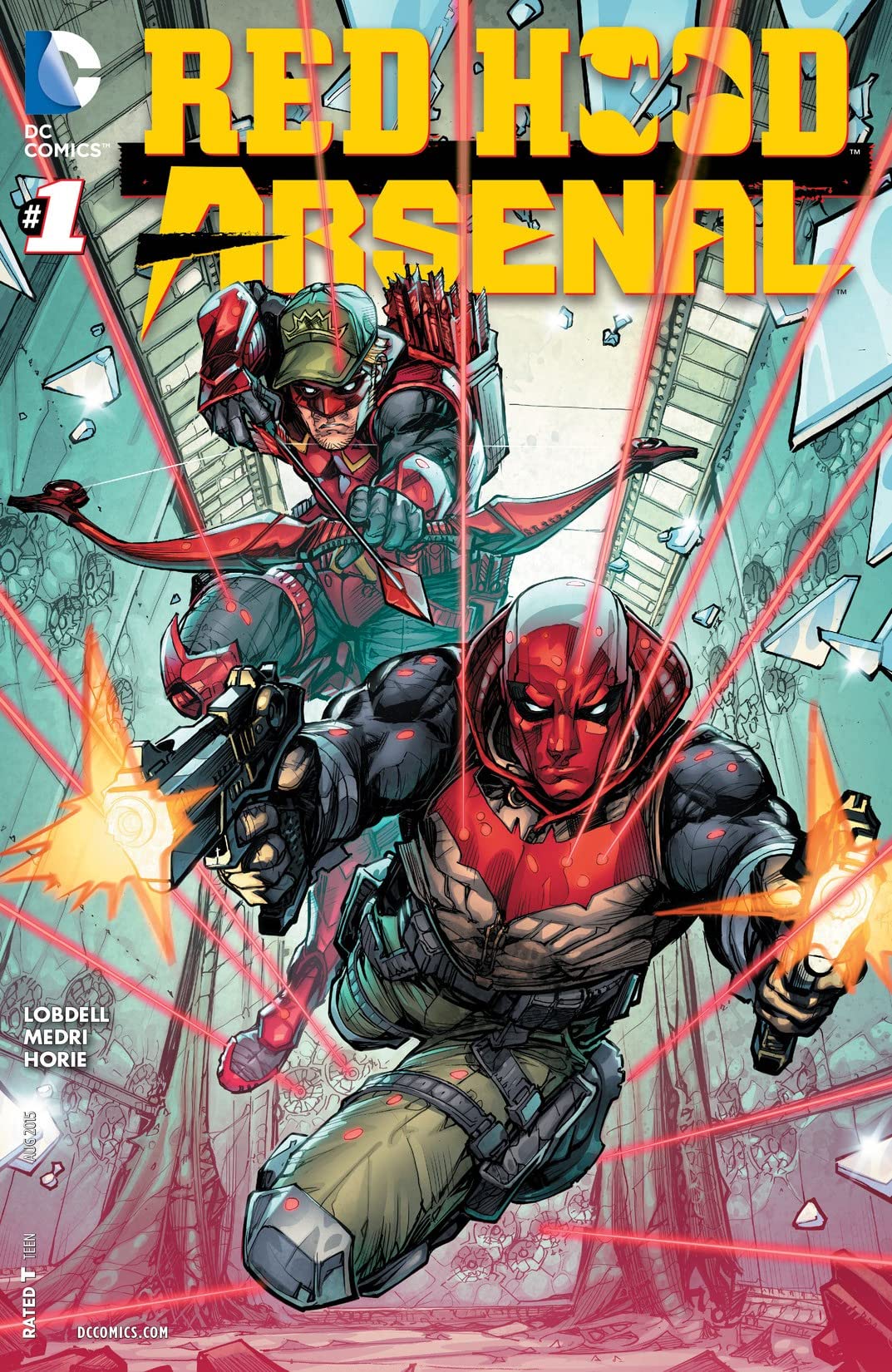 Red Hood / Arsenal #1 cover