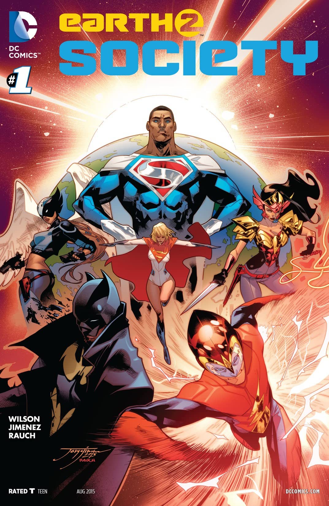 Earth 2: Society #1 cover