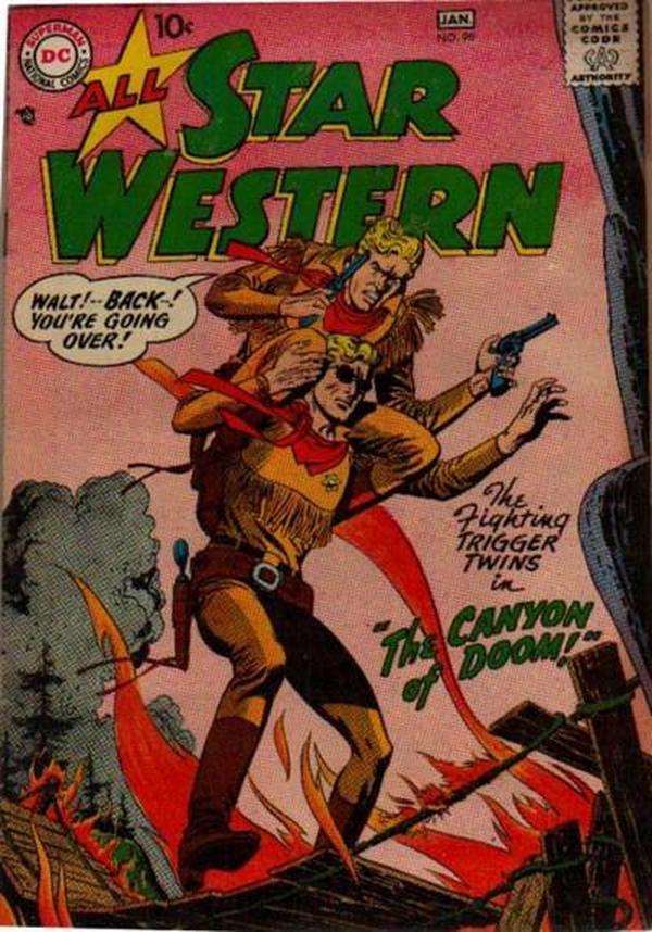 All Star Western #98 cover