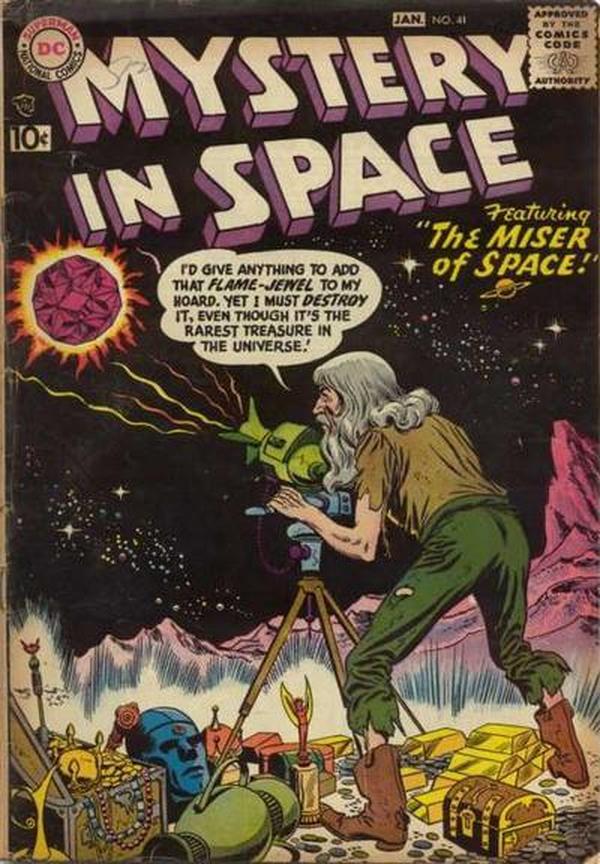 Mystery in Space #41 cover