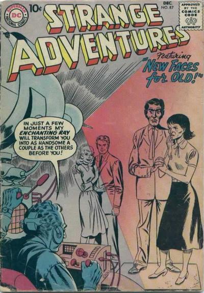 Strange Adventures #87 cover