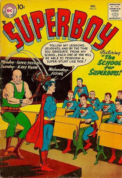 Superboy #61 cover