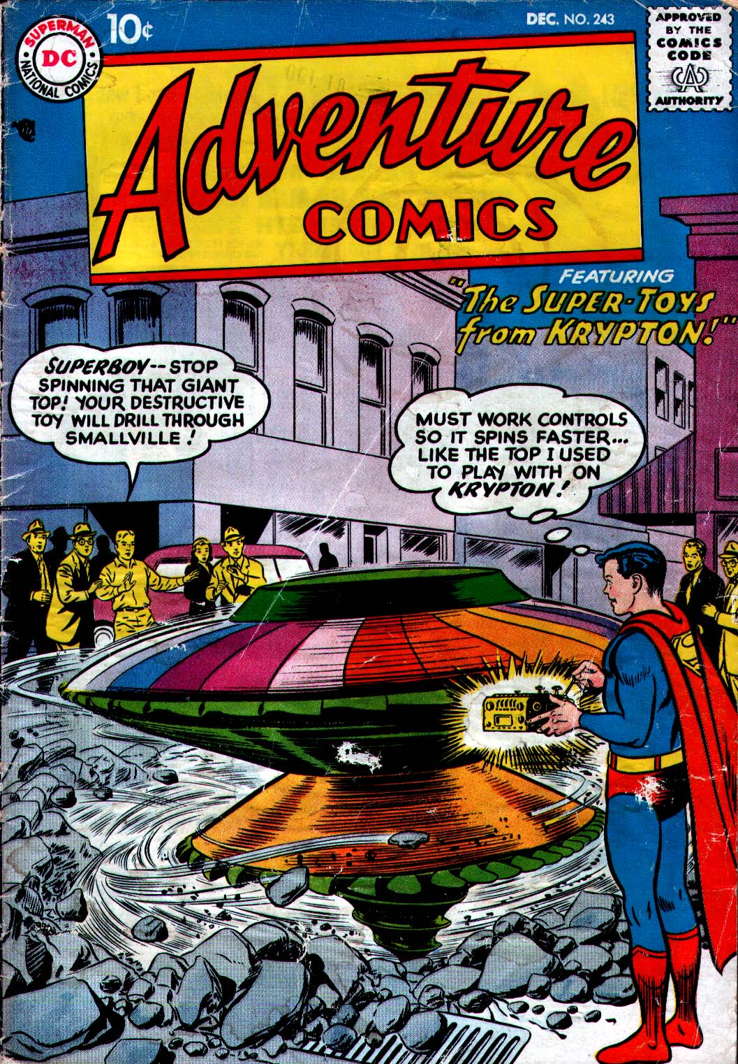 Adventure Comics #243 cover