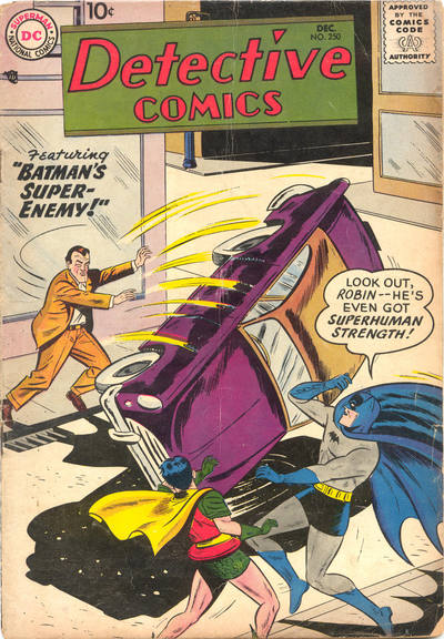 Detective Comics #250 cover