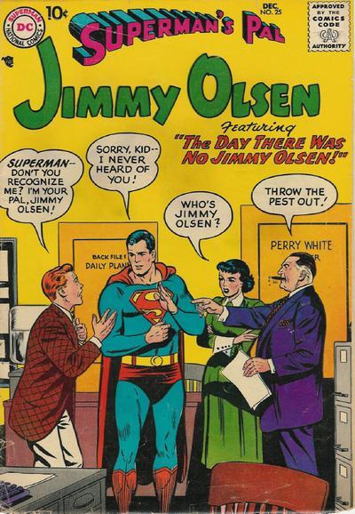 Superman's Pal, Jimmy Olsen #25 cover