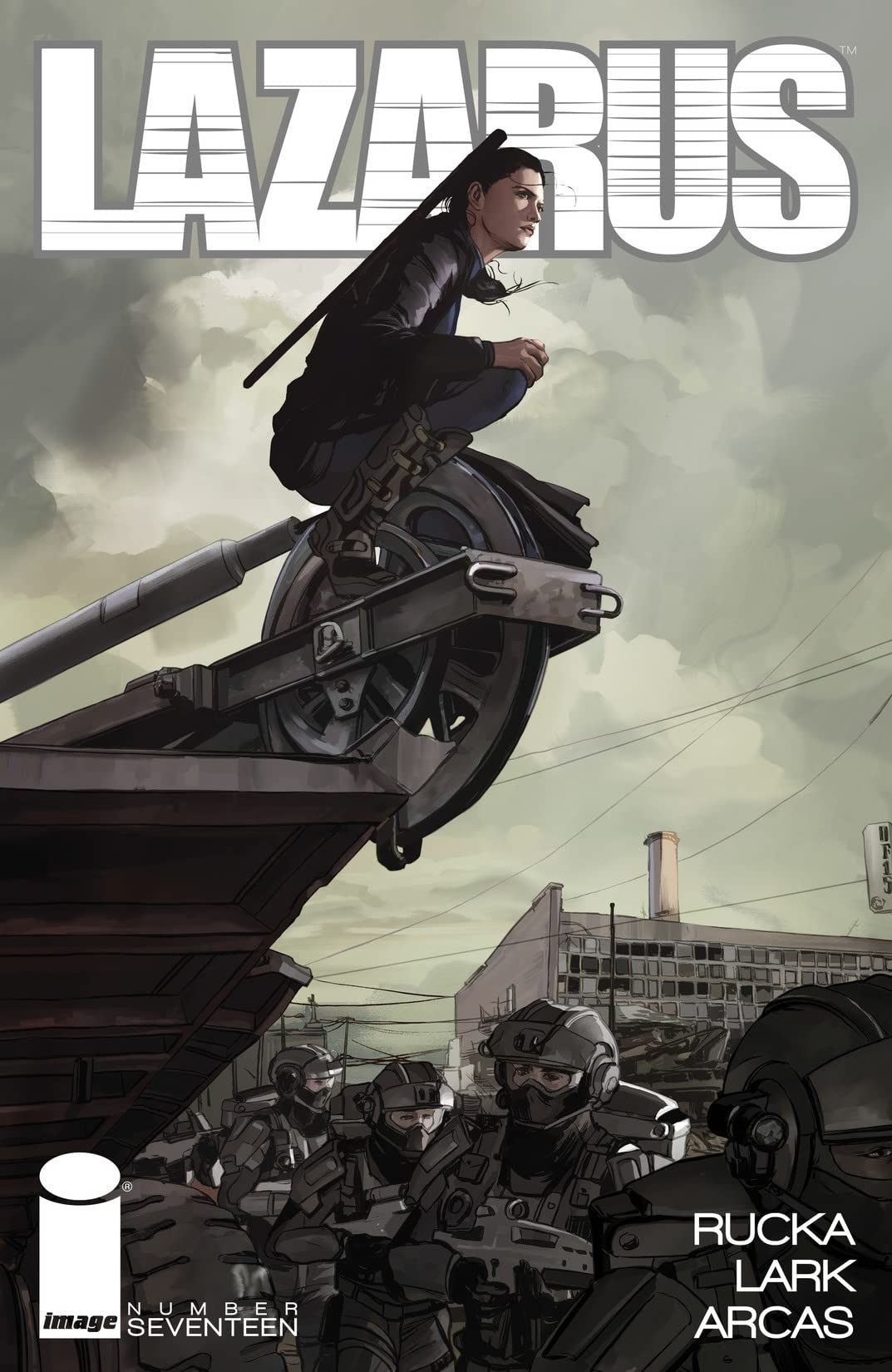 Lazarus #17 cover