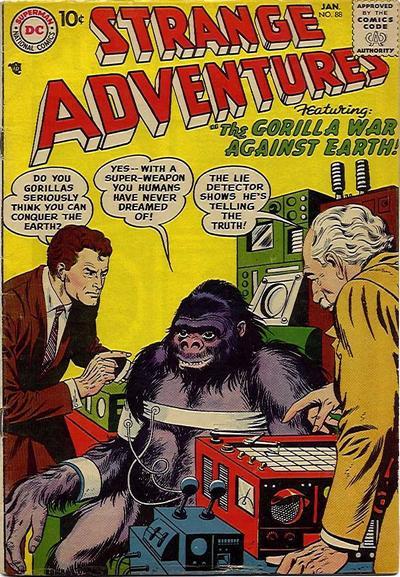 Strange Adventures #88 cover