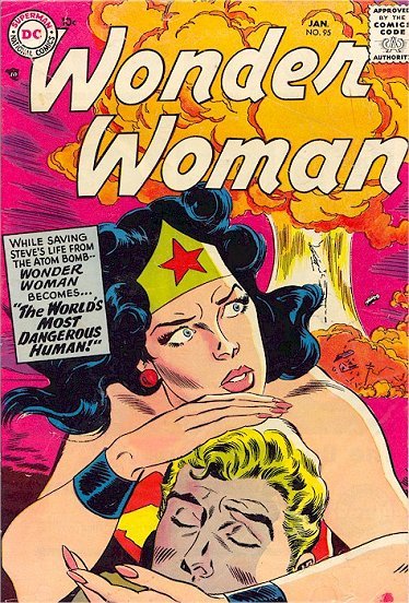 Wonder Woman #95 cover
