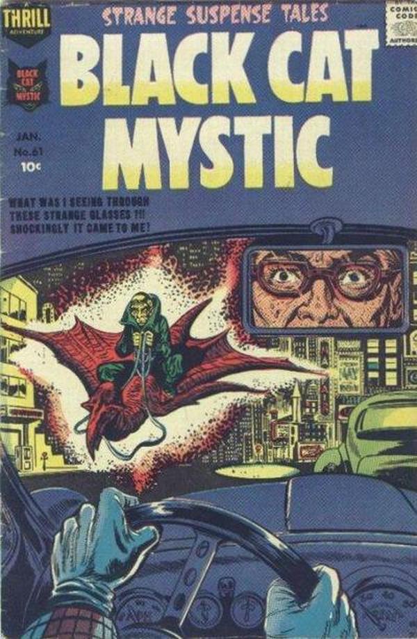 Black Cat Comics #61 cover