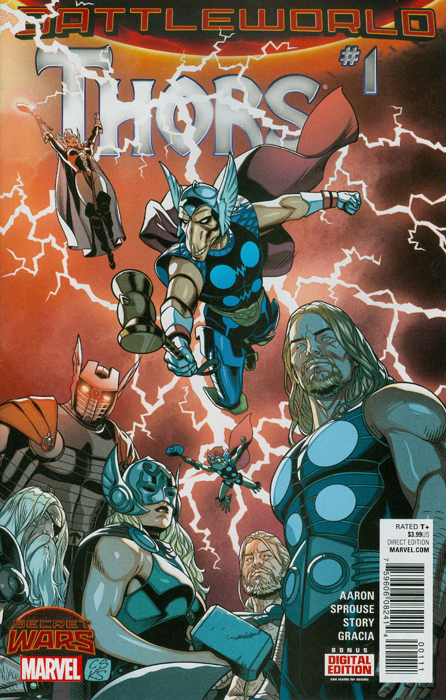 Thors #1 cover