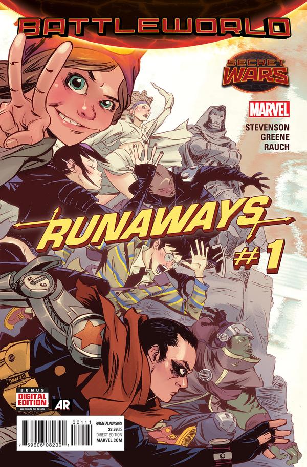 Runaways #1 cover