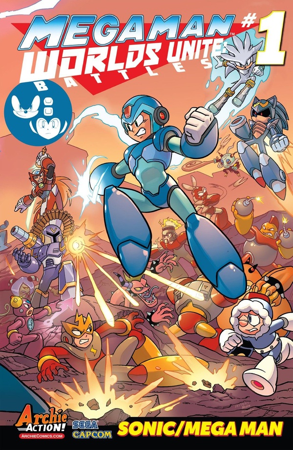 Mega Man Worlds Unite Battles #1