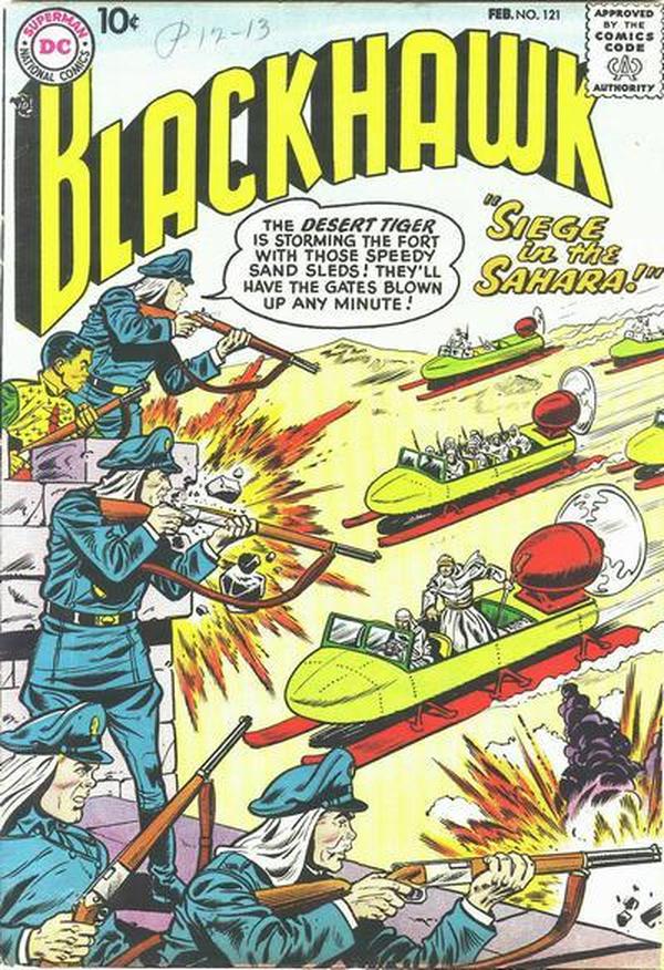 Blackhawk #121 cover