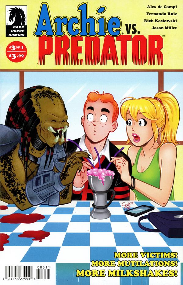 Archie vs. Predator #3 cover