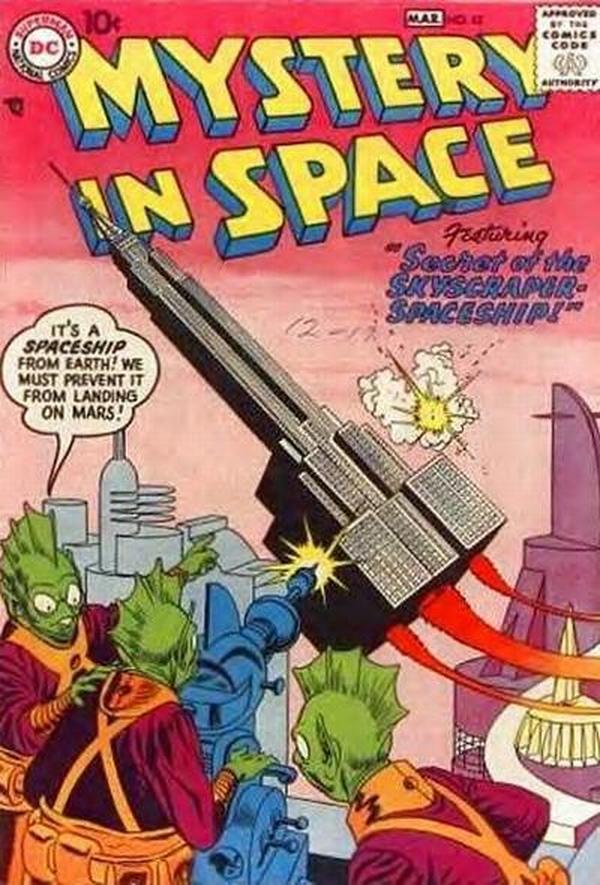 Mystery in Space #42 cover