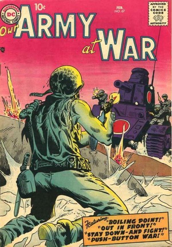 Our Army at War #67 cover