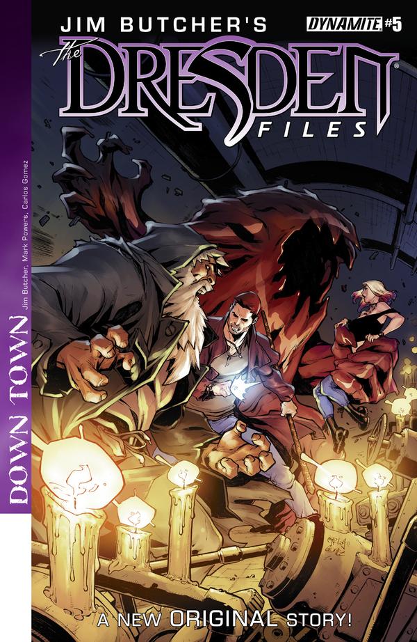 Jim Butcher's The Dresden Files: Down Town #5 cover