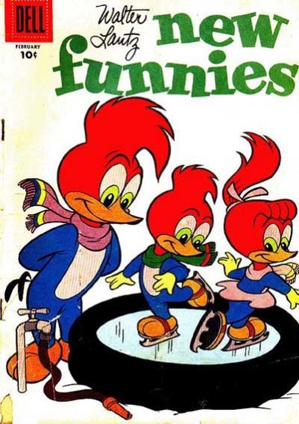 Walter Lantz New Funnies #252 cover