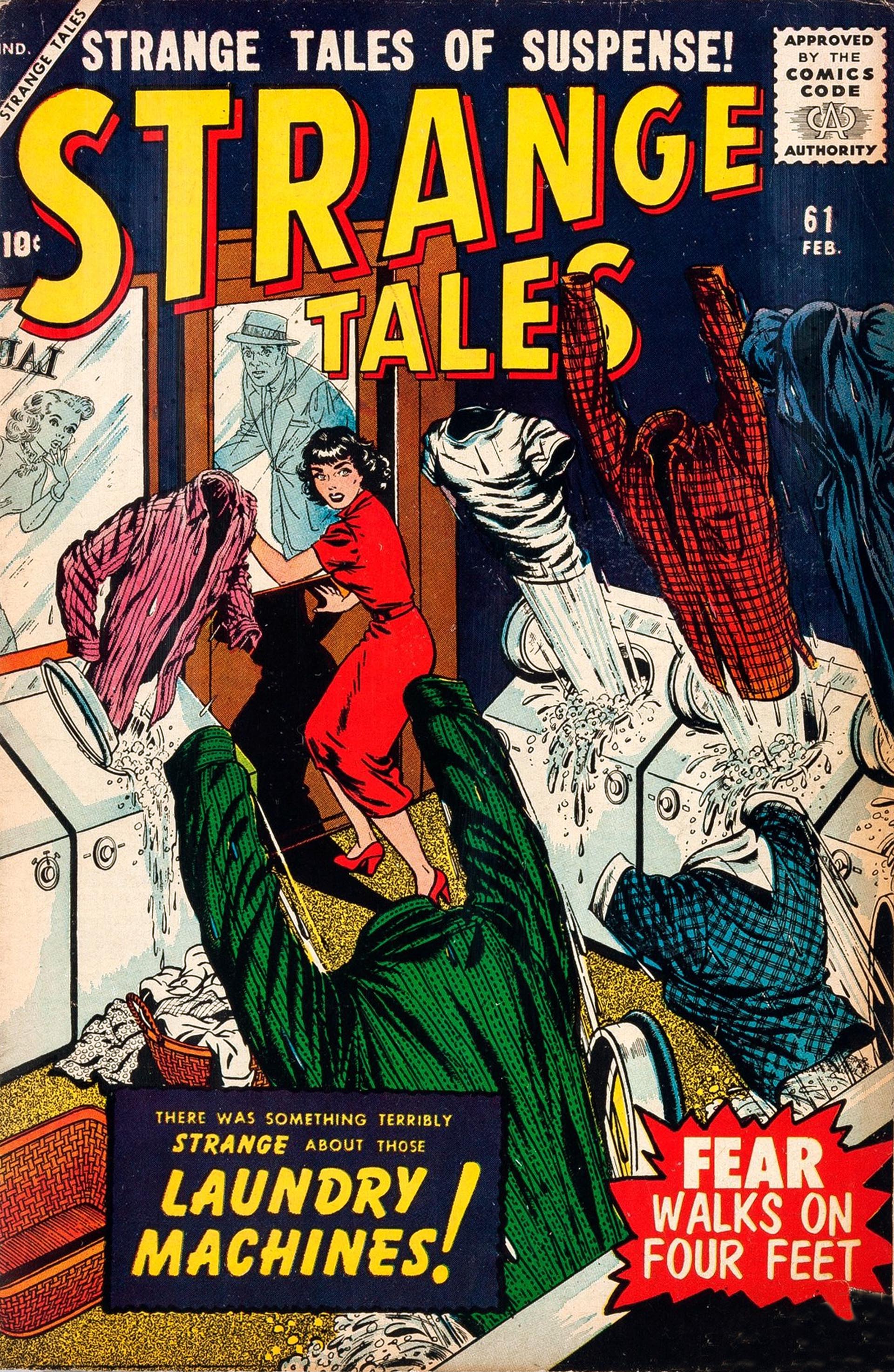 Strange Tales #61 cover