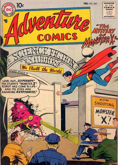 Adventure Comics #245 cover