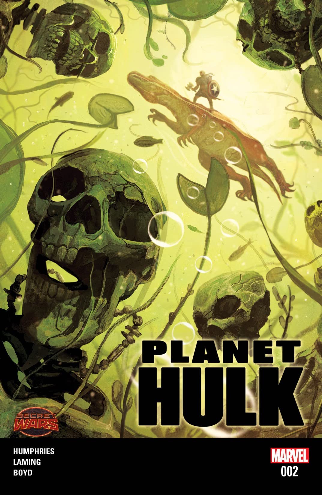 Planet Hulk #2 cover