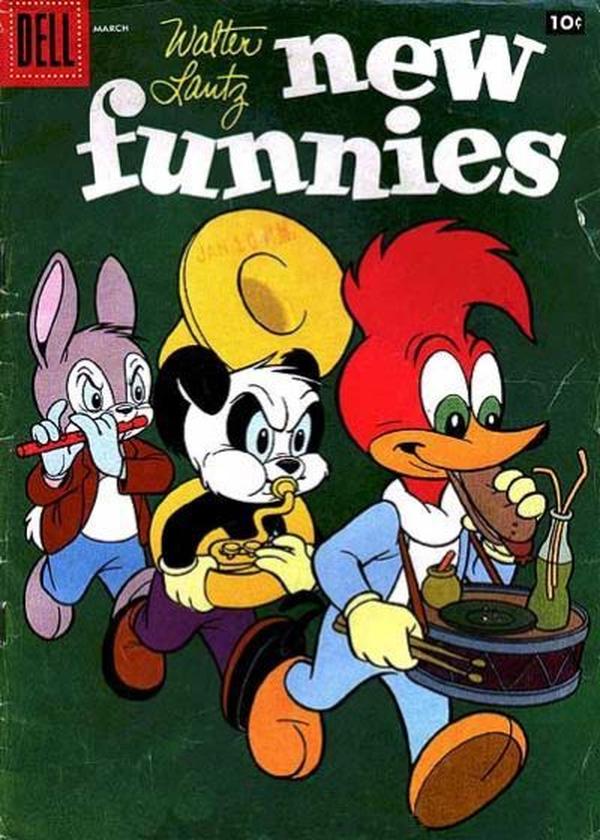 Walter Lantz New Funnies #253 cover