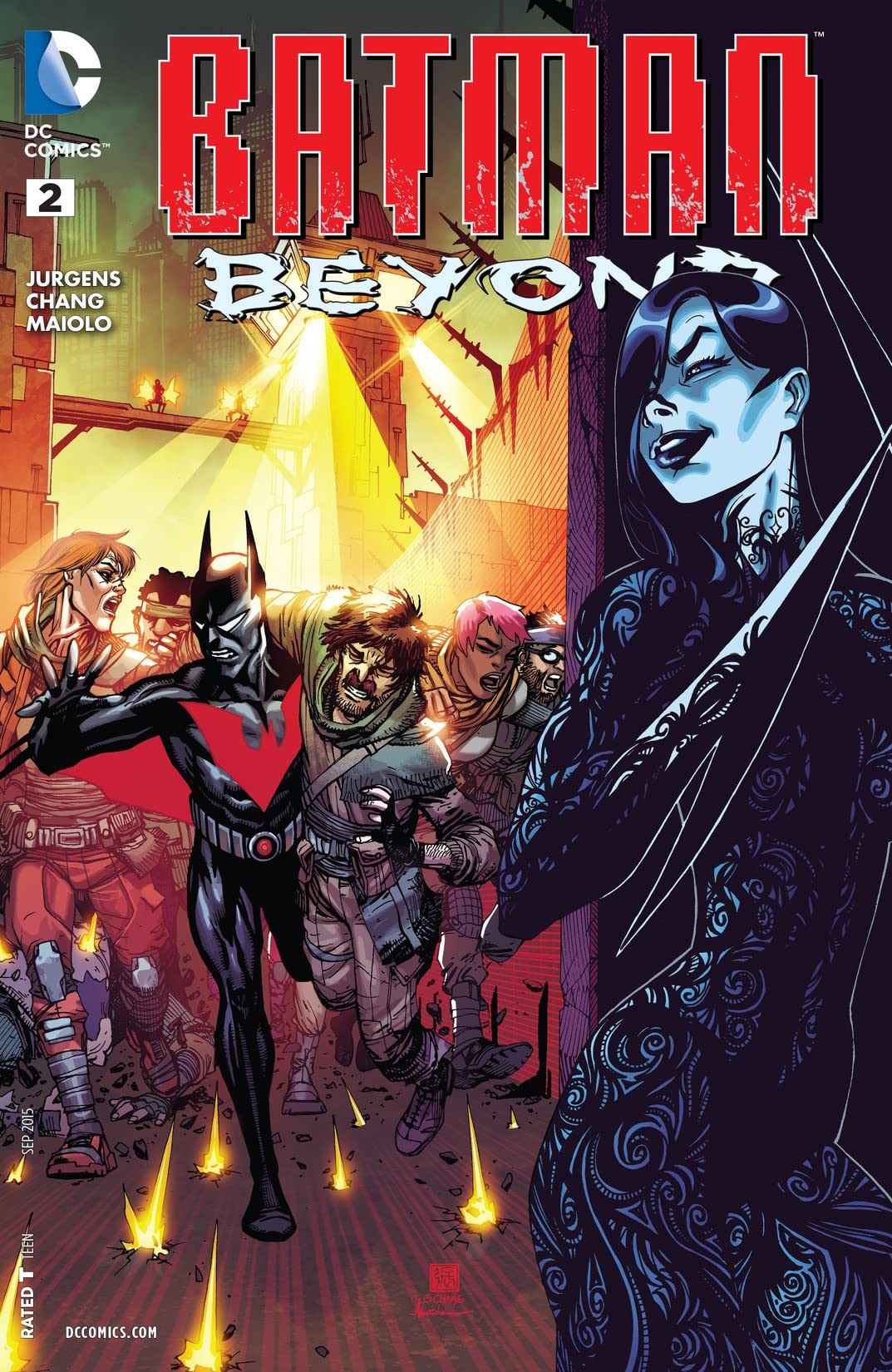 Batman Beyond #2 cover