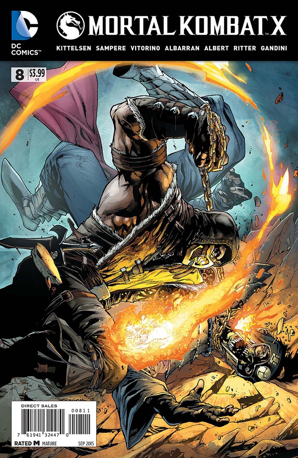 Mortal Kombat X #8 cover