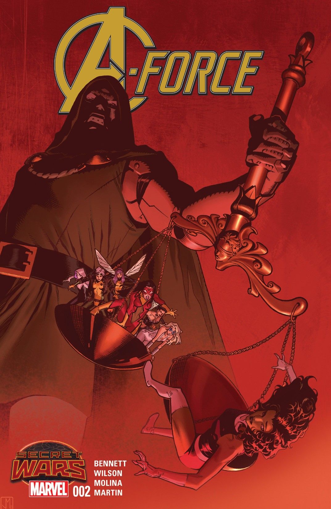 A-Force #2 cover