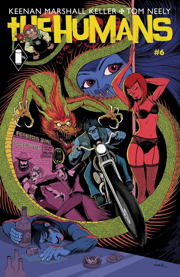 The Humans #6 cover