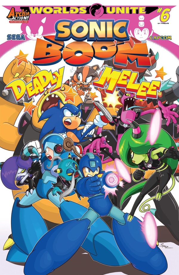 Sonic Boom #9 cover