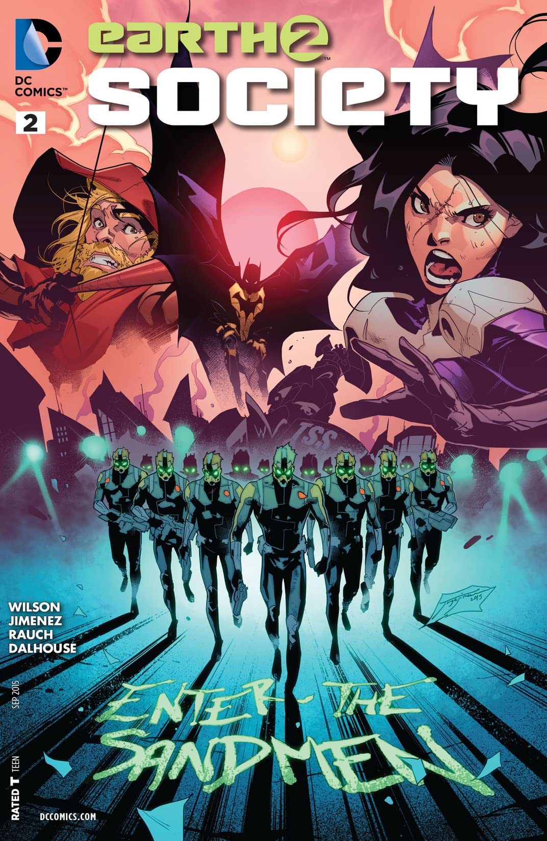 Earth 2: Society #2 cover